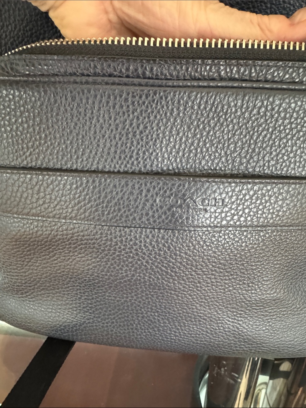 Coach Leather Backpack - Picture 2 of 8